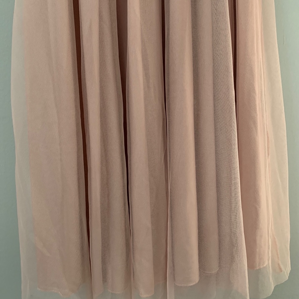 ASOS scuba top cold shoulder tulle dress Small - Picture 7 of 9